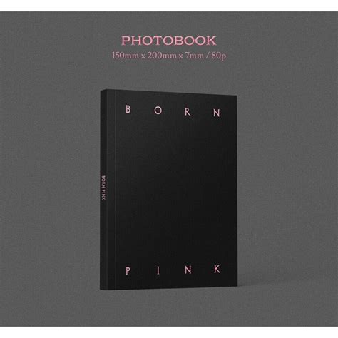 Blackpink 2nd Album Born Pink Box Set Pink Ver