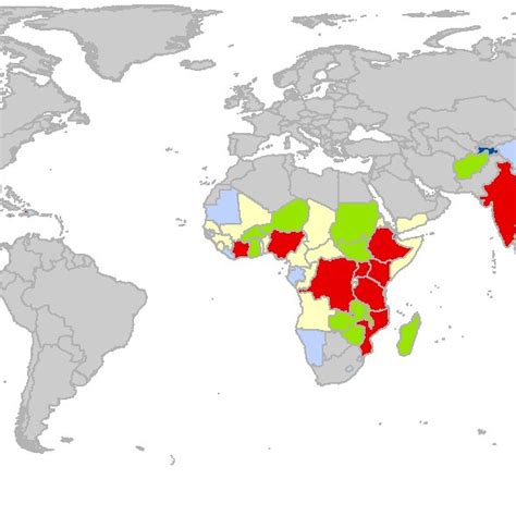 Annual Number Of Cholera Cases In Endemic Countries Download Scientific Diagram