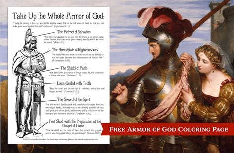 Armor Of God Coloring Pages