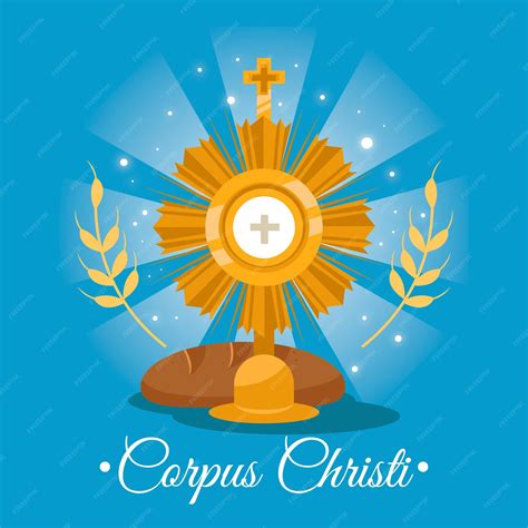 Premium Vector | Cartoon corpus christi illustration