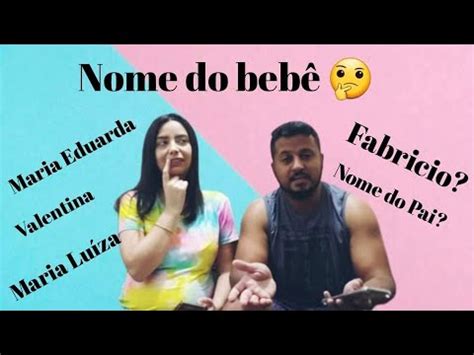 ESCOLHENDO O NOME DO BEBÊ YouTube