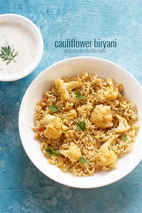 Cauliflower Biryani One Pot Gobi Biryani Dassana S Veg Recipes