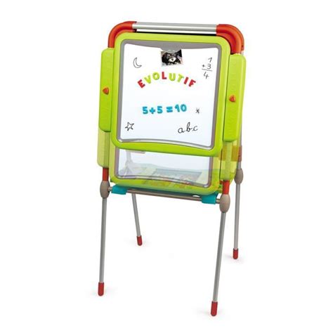 Tableau Evolutif Ardoise Double Face Smoby Accessoires Vert