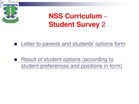 Ppt Twgss Nss Curriculum Powerpoint Presentation Free Download Id