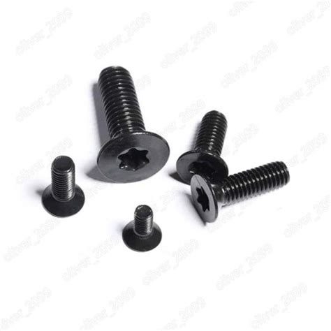 Black Stainless Steel Torx Socket Countersunk Head Screws M M