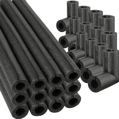 Elbow Pipe Insulation Foam Tube Outdoor Pipe Insulation Wrap Black Foam