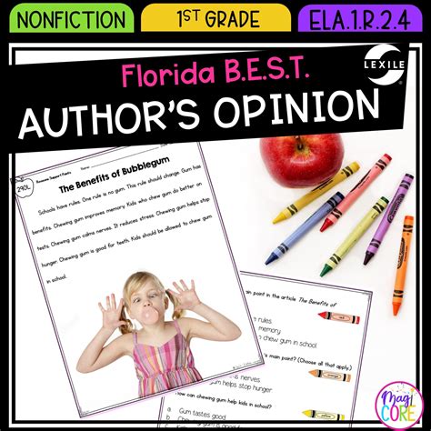 Authors Opinion 1st Grade Fl Ela 1 R 2 4 Magicore