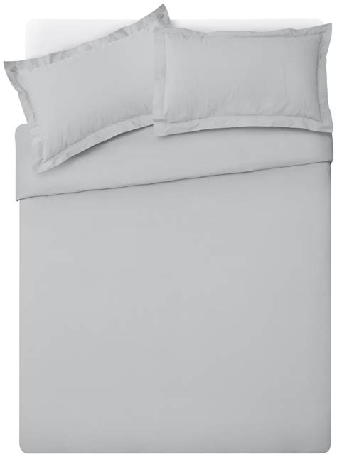 Habitat 400tc Egyptian Cotton Oxford Duvet Set Kingsize 8197458