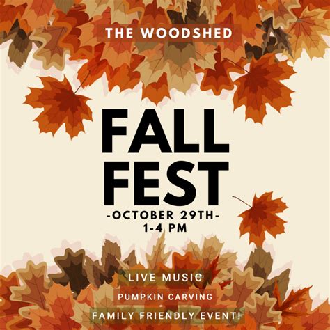 Woodshed Fall Festival The Woodshed At Kennebec Cabin Company