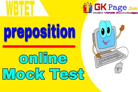 Preposition Test For Competitive Exams Preposition Online Mock Test