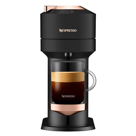 Nespresso Vertuo Next Deluxe Noire Matte Rose doré Galeries de la