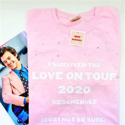 Harry Love On Tour Shirt Love On Tour Merch Styles Merch Etsy