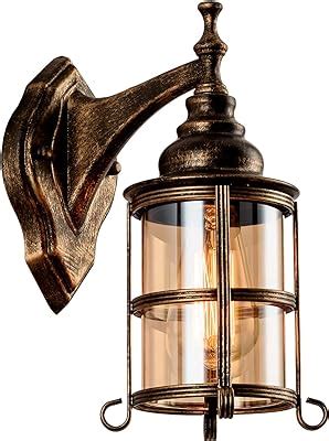 Shoze Vintage Wall Lamp 20x30x15cm 220V Single Light Metal Wall Sconce