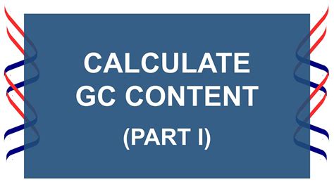 Biopython Tutorial For Bioinformatics Calculate Gc Content Of A