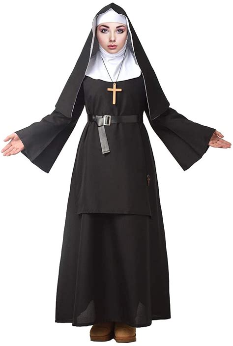 Authentic Looking Piece Nun Costume Habit Etsy Artofit