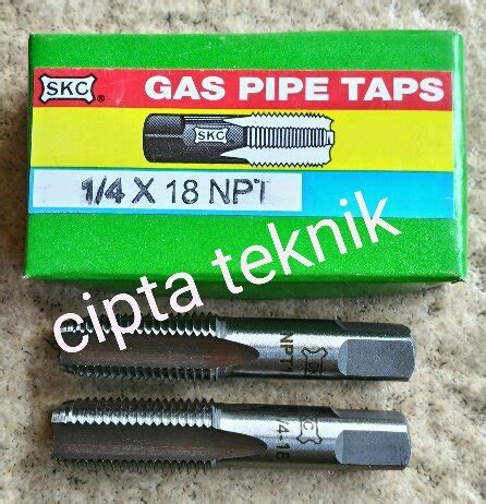 Jual Hand Tap Pipa SKC 1 4 Inchi X 18 NPT Di Lapak Cipta Teknik