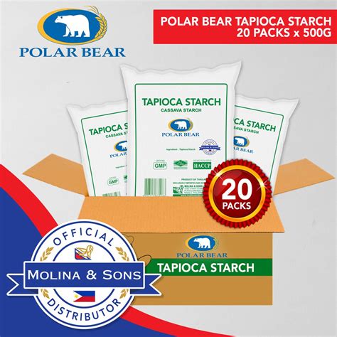 Polar Bear Tapioca Starch 500g Sulit Box Shopee Philippines