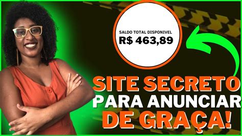 Divulgue Seu Link De Afiliado Em Site Gratuito I Site Secreto E Pouco