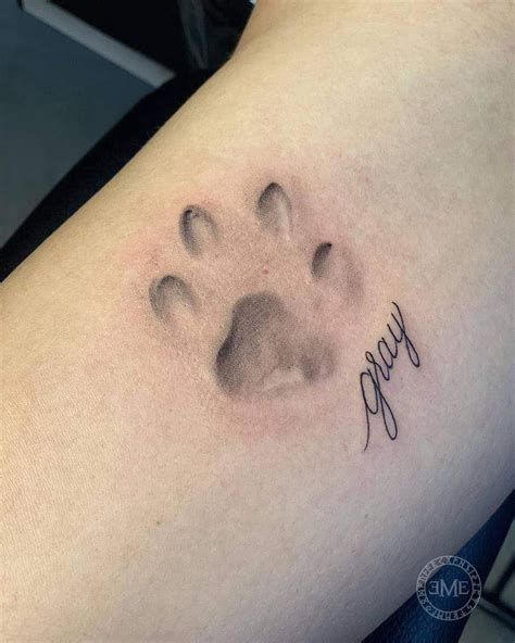 Best Cat Paw Print Tattoo Designs Artofit