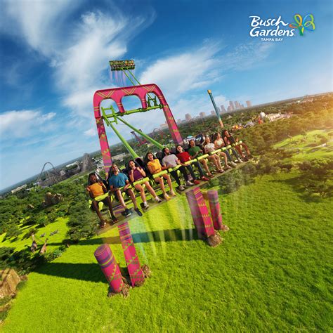 Busch Gardens Tampa Bay Announces Serengeti Flyer Universal Throws