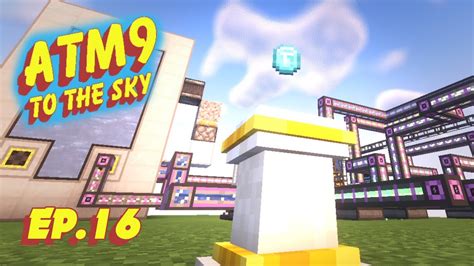 Spaghetti Tubes In ATM9 To The Sky Block Ep 16 Minecraft Mod Pack YouTube