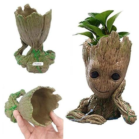 Groot Planter Pot Sixty Six Depot In Baby Groot Flower Pots