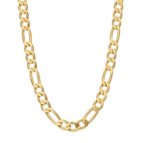 Ct Yellow Gold Figaro Chain Miltons Diamonds