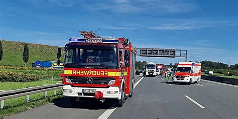 Unfallstelle In Kamen In Bildern Karambolage Mit Mehreren Fahrzeugen