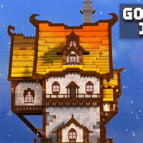 Graysun Minecraft Builds On Instagram Golden Inn The 2️⃣5️⃣0️⃣ Followers Special Build