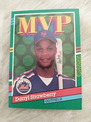 Donruss Mvp Darryl Strawberry Ebay