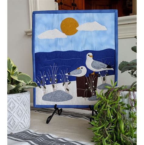 Coastal Watch Wall Hanging Quilt Kit By Rachels Of Greenfield Diy