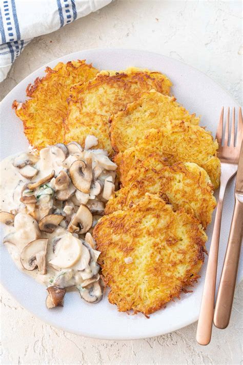 German Potato Pancakes Kartoffelpuffer Everyday Delicious