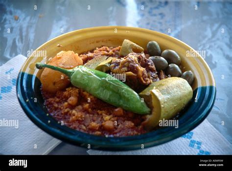 Tunisia Traditional Food Couscous Stock Photo Alamy
