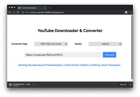 Github Barclaydyoutube Downloader Download And Convert Any Youtube