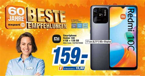 Xiaomi Smartphone Redmi 10c 4+128gb Angebot bei Expert Octomedia ...