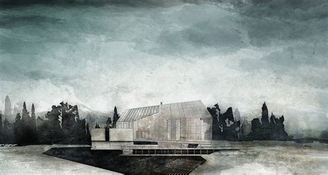 Architectural Watercolors By Atelier Crilo 3D Architectural