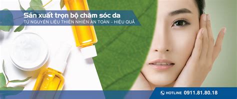 Sản xuất gia công mỹ phẩm