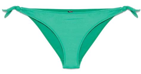 Marlies Dekkers Jet Set Bikini Bottoms In Green Lyst UK