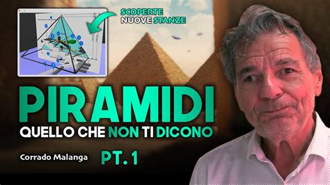 CORRADO MALANGA QUELLO Che Non Ti DICONO Sulle PIRAMIDI Pt 1 YouTube