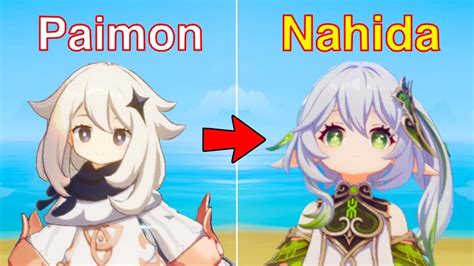 New Nahida Voice Over Make Paimon Feel Panic YouTube