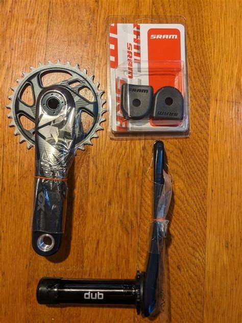 2023 SRAM GX Eagle Carbon Dub Boost 170mm Crankset For Sale