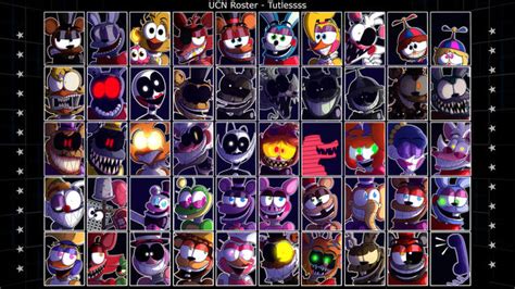 Ucn Roster By Tutlessss On Deviantart