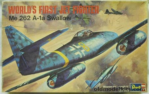 Revell 1 32 Me 262 Swallow World S First Jet Fighter H218