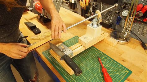 Building A Knife Sharpening Jig Diy Gun And Survival