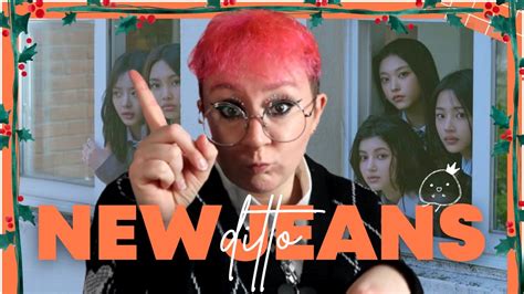 Newjeans Ditto Official Mv Side A Side B Reaction French