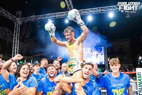 GIUSEPPE GENNUSO IS THE NEW WKU WORLD CHAMPION MUAY THAI 57 KG WKUWORLD