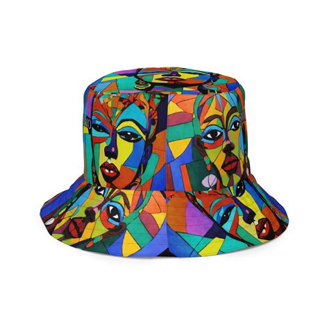 Flamboyant By Siginommo Artwork Siginommo Reversible Bucket Hat