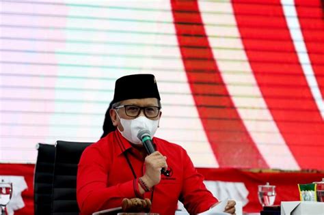 Pdip Mantap Nomor Urut 3 Hasto Efisiensi Biaya Atribut