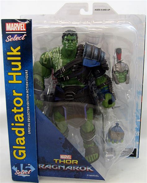 Marvel Select 7 Inch Action Figure Thor Ragnarok Gladiator Hulk She