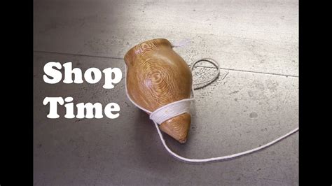 How To Make A Wooden Spin Top Youtube